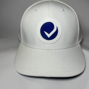 White Check Knives Hat - Image 3